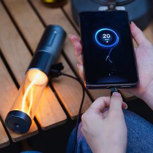 โคมไฟปาร์ตี้บรรยากาศทรงพลัง แบบชาร์จไฟได้ ซูมได้ ใช้เป็นไฟฉายเดินป่า ไฟแคมป์ปิ้งกลางแจ้ง พร้อมพาวเวอร์แบงค์ - Product Image 6