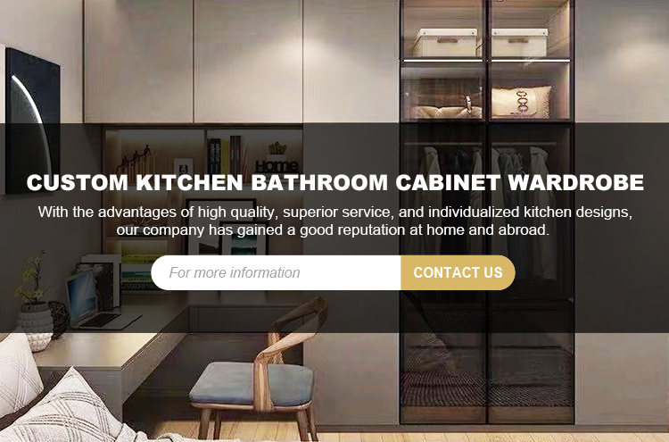 Customized luxury glass door wooden Wardrobe Bedroom Furniture storage Home Furniture walk in closet