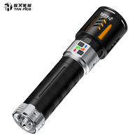 Lampe torche laser ultra-lumineuse en alliage d'aluminium, batterie au lithium ultra-grande capacité, lampe de travail extérieure, lampe tactique