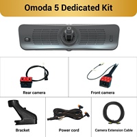 Caméra de tableau de bord pour Omoda 5 H10 Pro avec streaming, rétroviseur 2K 9,2 pouces, double objectif avant et arrière, WiFi, certifiée CE FCC, d'origine usine