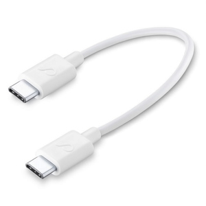 Cavo USB C POWER <b>CABLE</b> White 0,15m USBDATACTRUSBC2CW - Product Image 2