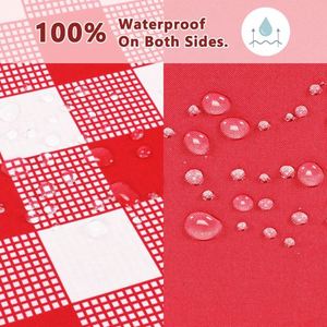 Waterproof Picnic Extra Large Roll-Up, Classic Plaid <b>Foldable</b> Outdoor Camping <b>Beach</b> Blanket With Handle Custom Logo - Product Image 3