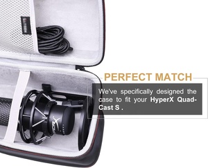 เคส EVA สำหรับ HyperX <span class=keywords><strong>quadcast</strong></span> S เคสแข็งกล่องป้องกันการกระแทกสำหรับกล่องใส่<span class=keywords><strong>ไม</strong></span><span class=keywords><strong>ค์</strong></span> - Product Image 5