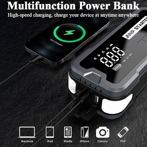 Máy khởi động ôtô đa chức năng 4 trong 1 tích hợp máy nén khí 150PSI, nguồn dự phòng không dây, bộ tăng cường pin và sạc dự phòng - Product Image 5