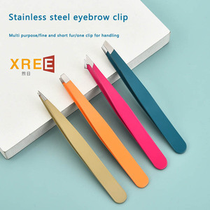 แหนบสแตนเลส96คลิปคิ้วเครื่องมือความงามพร้อมปากในเชิงบวกและเฉียง - Product Image 4