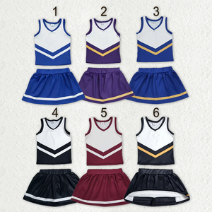 Conjuntos Deportivos de Yoga para Niñas, Conjuntos de Tops sin Mangas, Faldas y Pantalones Cortos - Product Image 1