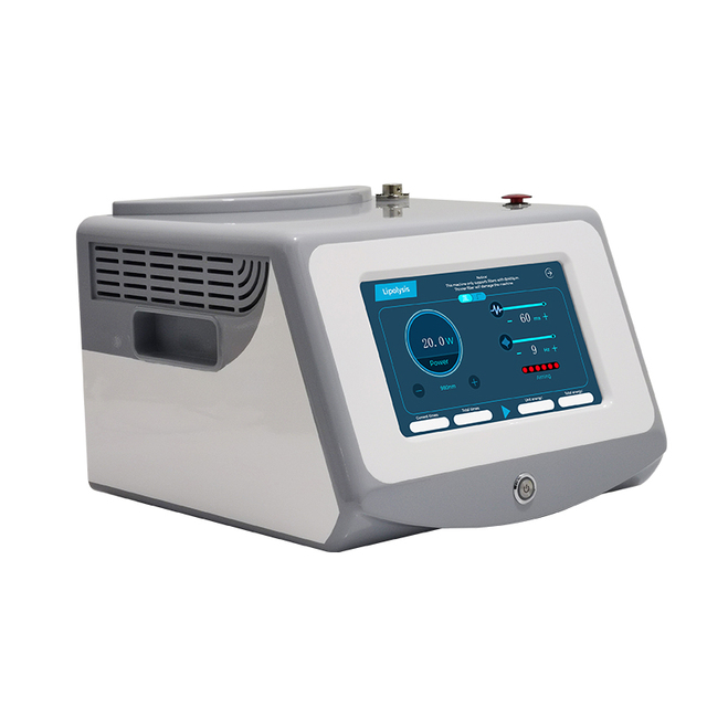 Portable 2in1 Diode Laser 980/595/1470nm 40W Endolaser with Stainless Steel Construction
