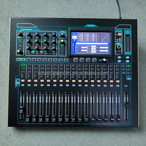 24 Channels Digital Mixer 7" Touch Screen Stereo Line Input RS232 Central Control DJ Controller with Built-in Effects Plastic - Product Image 5