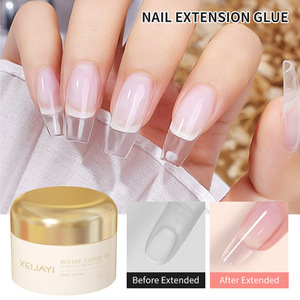 XEIJAYI Vente en gros transfrontalière de colle à extension en cristal pour faux ongles, sans lavage, colle de moulage plastique 3D, directement de l'usine - Product Image 6