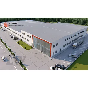 China High Quality Prefabricated Building Mobile Modular Design Quality Steel Structure Hall / Warehouse / Workshop / Hangar
