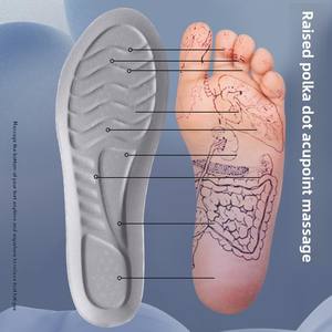 Semelles de sport 4D Cloud Technology pour chaussures <span class=keywords><strong>Semelle</strong></span> en PU Doux Respirant Coussin d'absorption des chocs Semelles orthopédiques de soins en cours d'exécution - Product Image 3