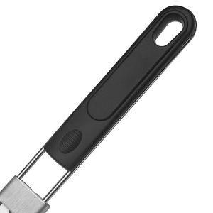 Pala para <span class=keywords><strong>Pizza</strong></span> Cuadrada Extra <span class=keywords><strong>Grande</strong></span> Plegable de Acero Inoxidable 430 con Mango de Goma y Plástico - Product Image 2