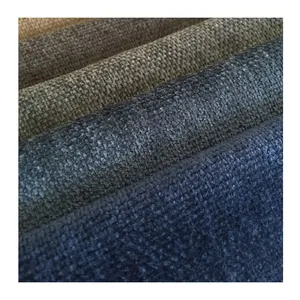 ผ้าลินิน Viscose ผ้าไหมทอเบาะผ้าโซฟาสำหรับ3ที่นั่งเบาะโซฟาที่ทันสมัยด้วยกรอบขาสแตนเลส