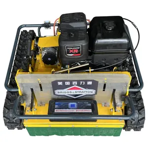 Multi funcional gasolina controle remoto automático Slop Lawn Mower robô Weeding máquina