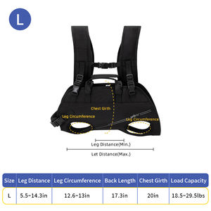 สายรัดสุนัขขนาดใหญ่แบบยุทธวิธี C284กันน้ำและทนทานต่อการฉีกขาดจากคลังสินค้าของเรา - Product Image 1