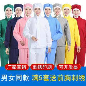 Conjunto de ropa de trabajo para fábrica de alimentos con capucha para procesamiento de alimentos - Product Image 5