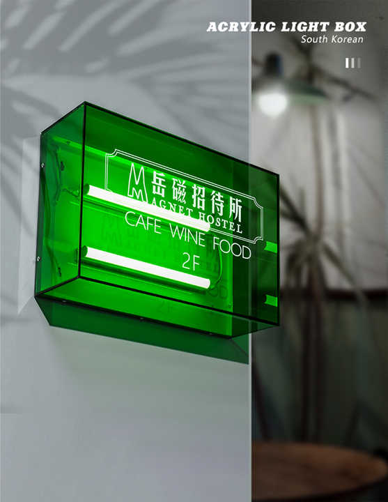 Custom Led Light Box Sign Advertising Acrylic Outdoor Led Lightbox ...