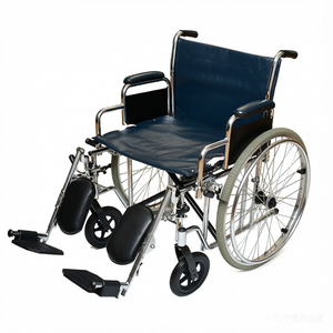 Fauteuils roulants extra larges en acier durable au lieu de matériaux légers, robustes pour accueillir des utilisateurs plus corpulents - Product Image 1