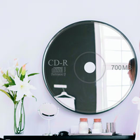 Miroir mural personnalisé Décoration intérieure Miroir acrylique argenté Autocollant mural Miroir coloré Art mural en miroir Art mural en acrylique