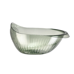 Grande cuvette de lavage et d'égouttage pour riz et légumes en PET transparent, facile à nettoyer, compatible lave-vaisselle, pour fruits et légumes de cuisine - Product Image 3