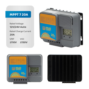 Modelo de controlador de carga <span class=keywords><strong>Solar</strong></span> Kungf <span class=keywords><strong>Solar</strong></span> MPPT7 20A con pantalla LCD 12V/24V Max entrada PV 150V controlador de iluminación del sistema - Product Image 4