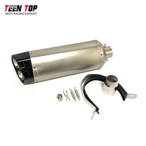 Silencieux d'échappement Teentop pour coude d'échappement de <span class=keywords><strong>moto</strong></span> universel <span class=keywords><strong>CF</strong></span> <span class=keywords><strong>Moto</strong></span> 800MT - Product Image 4