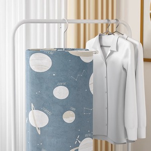 Spiral <b>Clothes</b> Drying <b>Rack</b> Stainless Steel Standing Round With Clip For Balcony Home Use Drying Bed Sheets Duvet Covers - Product Image 1