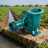 Pompe à eau centrifuge agricole en fonte de 8 pouces, type export, 380 m³/h, hauteur de refoulement 12 m, fournie directement par l'usine