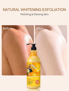 Gel de Ducha y Baño con Fragancia a Limón de Larga Duración OEM ODM, Refrescante, Herbal, Aclarante, Limpiador Corporal Transparente con Aroma a Limón - Product Image 5