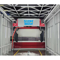 Shinewash K9 Plus Machine de lavage de voiture entièrement automatique à bras unique électrique en acier 360 degrés sans contact avec une puissance de 25 kW