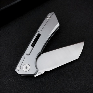 Manufacturer New Wholesale DIY OEM Pocket <b>Knife</b> Multi-Functional <b>Knives</b> with D2 High Speed Steel Blade and One Line <b>Lock</b> - Product Image 2