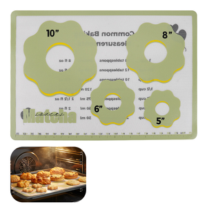Non-Stick Heat-Resistant <b>Silicone</b> Baking <b>Mat</b> for Healthy Cooking and Easy-Clean Design - Product Image 1