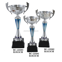 Fabricants de coupes de trophées de gymnastique, de football et de concours scolaires en métal doré et argenté de haute qualité et durables de la marque Phoenix, Chine
