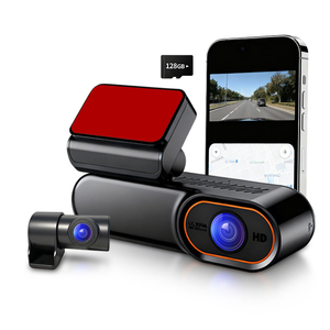 Caméra embarquée 4G 2 canaux 1080p HD, enregistreur vidéo de voiture, vision nocturne, double enregistreur de conduite, <span class=keywords><strong>DVR</strong></span> de voiture pour voiture - Product Image 1