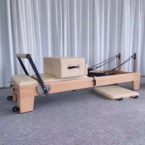 Camas de Pilates de madera de alta calidad Equipo de ejercicio Caja de resortes Reformadores de Pilates de madera para gimnasio - Product Image 1