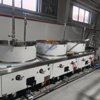 Machine à faire bouillir le lait de soja automatique HJ |   Bouilloire en acier inoxydable pour la préparation du lait de soja |   Équipement de chauffage commercial pour tofu, haute performance PLC