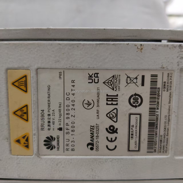 For RRU5904 02311UWH RF Transceiver 1800MHz Band 3/n3 4T4R 4x60W IBW 45MHz