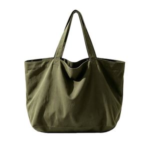 Oversized Large Capacity <b>Canvas</b> <b>Tote</b> <b>Bag</b> Unlined Soft Cotton <b>Canvas</b> for Travel Grocery Beach Storage Custom Logo Acceptable - Product Image 1