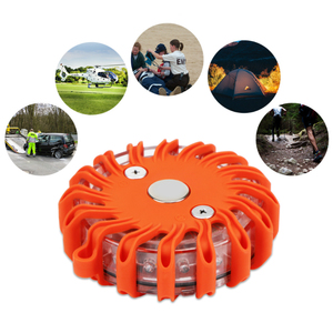 Spot lumineux Led stroboscopique à Led pour voiture et <span class=keywords><strong>bateau</strong></span>, 4 paquets <span class=keywords><strong>de</strong></span> 16 pièces, <span class=keywords><strong>signalisation</strong></span> <span class=keywords><strong>de</strong></span> la route en forme <span class=keywords><strong>de</strong></span> disque - Product Image 4