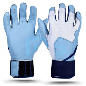 Guantes de Bateo de Béisbol de Cuero PU con Cierre de Gancho y Bucle, Ambidiestros/Destros, Color Personalizable, Entrenamiento Profesional - Product Image 6