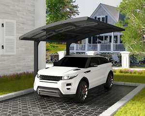 อลูมิเนียมอัลลอยด์ใช้กลางแจ้งซุ้มอลูมิเนียมสำหรับจอดรถกลางแจ้ง - Product Image 1