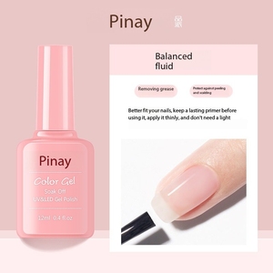 Gel UV 12ml pour construction et renforcement, adhésif, revêtement cristallin, base de patch, solution de collage pour strass, vernis à ongles constructeur - Product Image 6