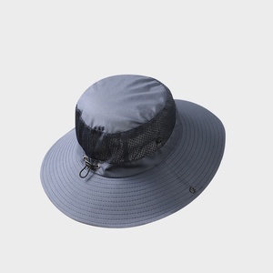 Bouchon de seau de protection UV à large bord pour femmes personnalisé en usine adapté au jardinage, à la randonnée, à la pêche chapeau extérieur - Product Image 5