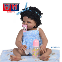 Poupée de bébé en Silicone souple de Simulation de 56 Cm de haute qualité, poupée de renaissance, jouets pour filles, vente en gros