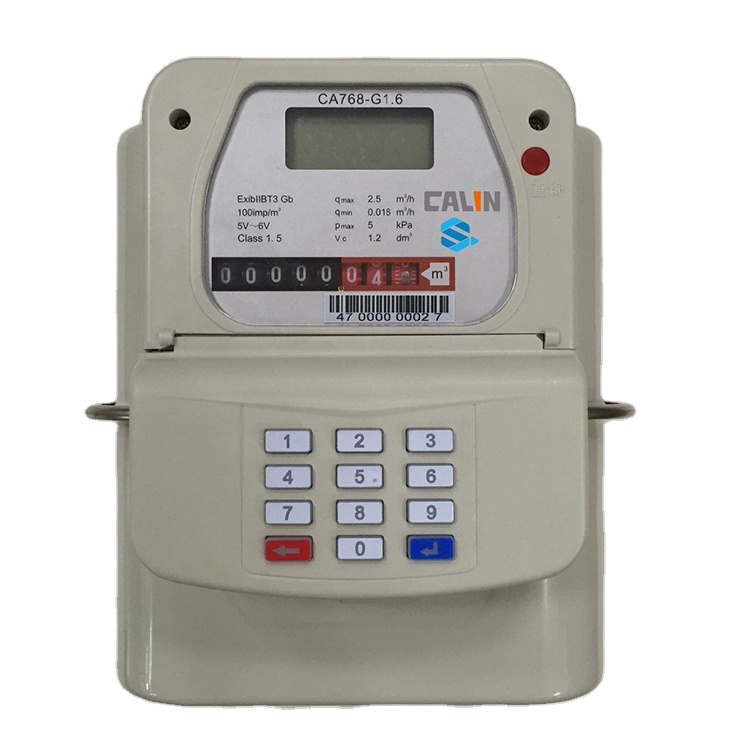 Оптовая продажа, новый продукт 2022, горячая Распродажа, интеллектуальный жилой предоплаченный мембранный газовый счетчик