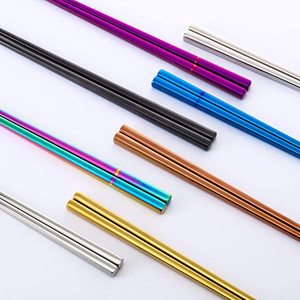 <span class=keywords><strong>Palillos</strong></span> cuadrados <span class=keywords><strong>de</strong></span> titanio <span class=keywords><strong>de</strong></span> estilo japonés coreano <span class=keywords><strong>de</strong></span> 23cm, <span class=keywords><strong>palillos</strong></span> <span class=keywords><strong>de</strong></span> Metal <span class=keywords><strong>de</strong></span> muestra gratis <span class=keywords><strong>de</strong></span> <span class=keywords><strong>acero</strong></span> inoxidable 304 - Product Image 4