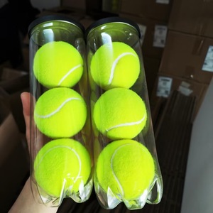 Paquete de 3 <span class=keywords><strong>Pelotas</strong></span> de Tenis y Pádel de Edición Profesional con 45% de Contenido de Lana, <span class=keywords><strong>Pelotas</strong></span> de Tenis Sin Presión para Práctica en Clubes - Product Image 1