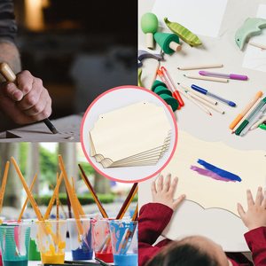 Eco-friendly fai da te appeso segni di <span class=keywords><strong>legno</strong></span> pesca artigianato in <span class=keywords><strong>legno</strong></span> per la porta decorazione di arte della parete per la pittura e la scrittura - Product Image 3