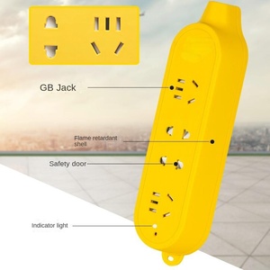 Multifonctionnel haute puissance multiprise universelle avec prise personnalisée câble en fil de cuivre Prise d'extension pour la maison et le bureau - Product Image 4