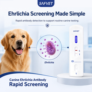 Kit de Prueba Veterinaria EHR Ab, Prueba Rápida para la Detección de Anticuerpos contra la Ehrlichiosis Canina, Muestra de Sangre de Perro, Venta al por Mayor para Hospitales Veterinarios - Product Image 3